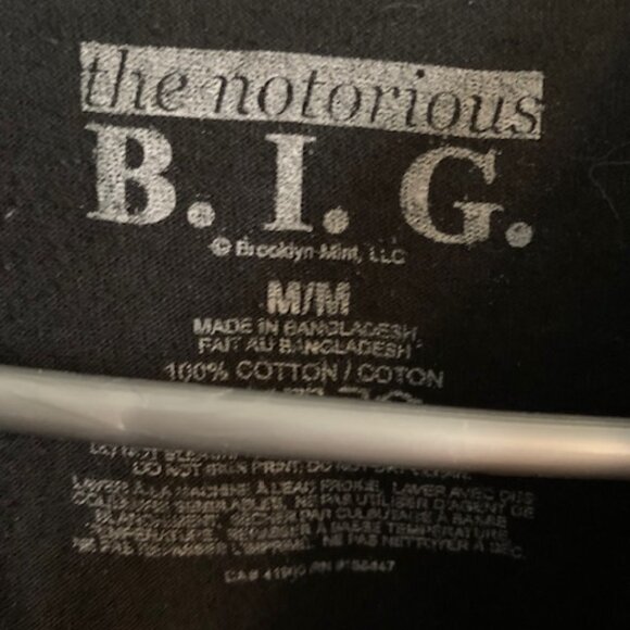 The Notorious B.I.G.  BAND     "he was christopher" mens tee - Picture 4 of 4